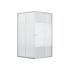 Душова кабіна Lidz Wiezak SC90x90.SAT.LOW.L, скло Linie, 4мм, без піддону