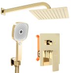 Душова система прихованого монтажу Rea Orix золото