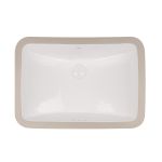 Раковина Qtap Stork 530x370x200 White з донним клапаном QT15116032W