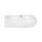 Раковина Qtap Leo 430x290x140 White з донним клапаном QT11115011LW