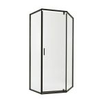 Душова кабіна Qtap Scorpio BLA10115-AC6 100x100 см, скло Clear 6 мм, покриття CalcLess, без піддона