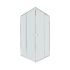 Душова кабіна Qtap Pisces CRM107-9SP5 75-90x75-90 см, скло Pear 5 мм, без піддона