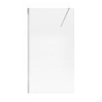 Душова стінка-перегородка Qtap Walk-In Standard CRM2011.C8 110х190 см, скло Clear 8 мм, покриття CalcLess
