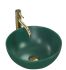 Раковина накладная Rea Stella 360х360х150 зеленый