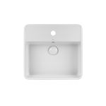 Раковина-чаша Qtap Crow 420х420х145 White з донним клапаном QT0511A054TW