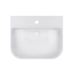 Раковина Qtap Stork 565х475х180 White з донним клапаном QT1511L736W