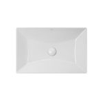 Раковина Qtap Crow 558х372х145 White з донним клапаном QT0511L739W