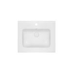 Раковина Qtap Albatross E49 600х490х200 White з донним клапаном QT01119060E49W