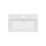 Раковина Qtap Nando K 600х355х125 White з донним клапаном QT12117060KW