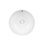 Раковина-чаша Qtap Amazon 430х430х160 White з донним клапаном QT02117043NW