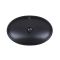 Раковина-чаша Qtap Dove 625х415х150 Matt black с донным клапаном QT063077MBMB