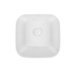 Раковина-чаша Qtap Scorpio 350х390х120 White з донним клапаном QT14112241W