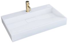 Раковина підвісна Rea Goya 700х460х140 білий