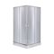 Душевая кабина Lidz Wawel SC80x80.SAT.LOW.GR, стекло тонированное 4 мм + поддон Mazur