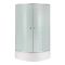 Душевая кабина Lidz Latwa SC90x90.SAT.MID.FR, стекло Frost 4 мм + поддон с панелью Kupala