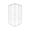 Душевая кабина Qtap Presto New CRM1099SC5 1900х900х900 мм, стекло Clear, без поддона