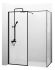 Душова кабіна Rea Bler 70 + 70 R/L чорний