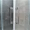 Душова кабіна Dusel А-513, 100х100х190, двері розсувні, скло прозоре