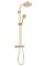 Душова система з термостатом Rea Bliss золото