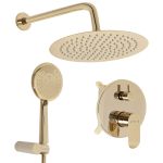 Душова система прихованого монтажу Rea Hyper золото