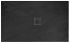 Душовий піддон Rea Rock 80x120x3,5 чорний