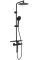 Душова система з термостатом Rea Mike чорний
