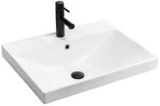 Раковина врізна Rea Daisy 610х480х190 білий