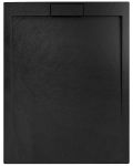 Душовий піддон Rea Grand 80x100х3,5 чорний