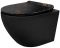 Унітаз підвісний Rea Carlo чорний мрамор