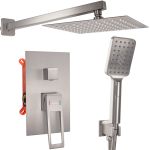 Душова система прихованого монтажу Rea Parker матовий нікель