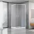Душевая кабина Dusel А-511, 90х90х190, дверь раздвижная, матовое стекло