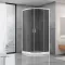 Душова кабіна Dusel А-511, 90х90х190, двері розсувні, тоноване скло