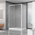 Душевая кабина Dusel А-515, 120х80х190, дверь раздвижная, матовое стекло