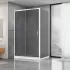 Душова кабіна Dusel А-515, 120х90х190, двері розсувні, тоноване скло