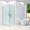 Душова кабіна Dusel А-515, 120х90х190, двері розсувні, тоноване скло