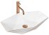 Раковина накладная Rea Vegas Edge 570х370х120 белый