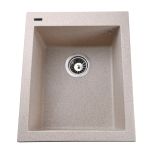 Мийка гранітна  Bretta Quadro 500х410х200 мигдаль