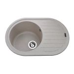 Мийка гранітна  Bretta Elit 770х500х200  мигдаль