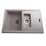 Мийка гранітна  Bretta Bretta 780х500х190  мигдаль