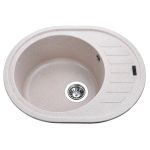 Мийка гранітна  Bretta Avalon 620х500х210  мигдаль