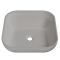Раковина глянцева накладна Amidicon Atlant 45 450х450 з литого каменю