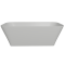 Ванна окремостояча глянцева Amidicon Atlant 150х75 з литого каменю