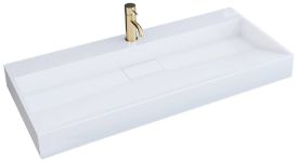 Раковина підвісна Rea Goya 1000х460х140 білий