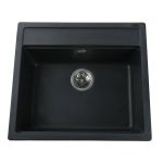 Мийка гранітна  Bretta Universal 570х510х190 чорний