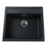 Мойка гранитная Bretta Universal 570х510х190 черный