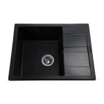 Мийка гранітна  Bretta Classic 650х500х200  чорний металік