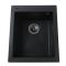 Мийка гранітна  Bretta Quadro 500х410х200 чорний металік