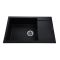 Мийка гранітна  Bretta Corum 780х500х200  чорний металік