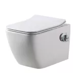 Унітаз-біде підвісний Dusel Cubis Termix з термостатом, змішувачем і сидінням Slim Soft-Close