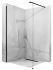 Душевая стенка-перегородка Rea Aero 120 черный матовый